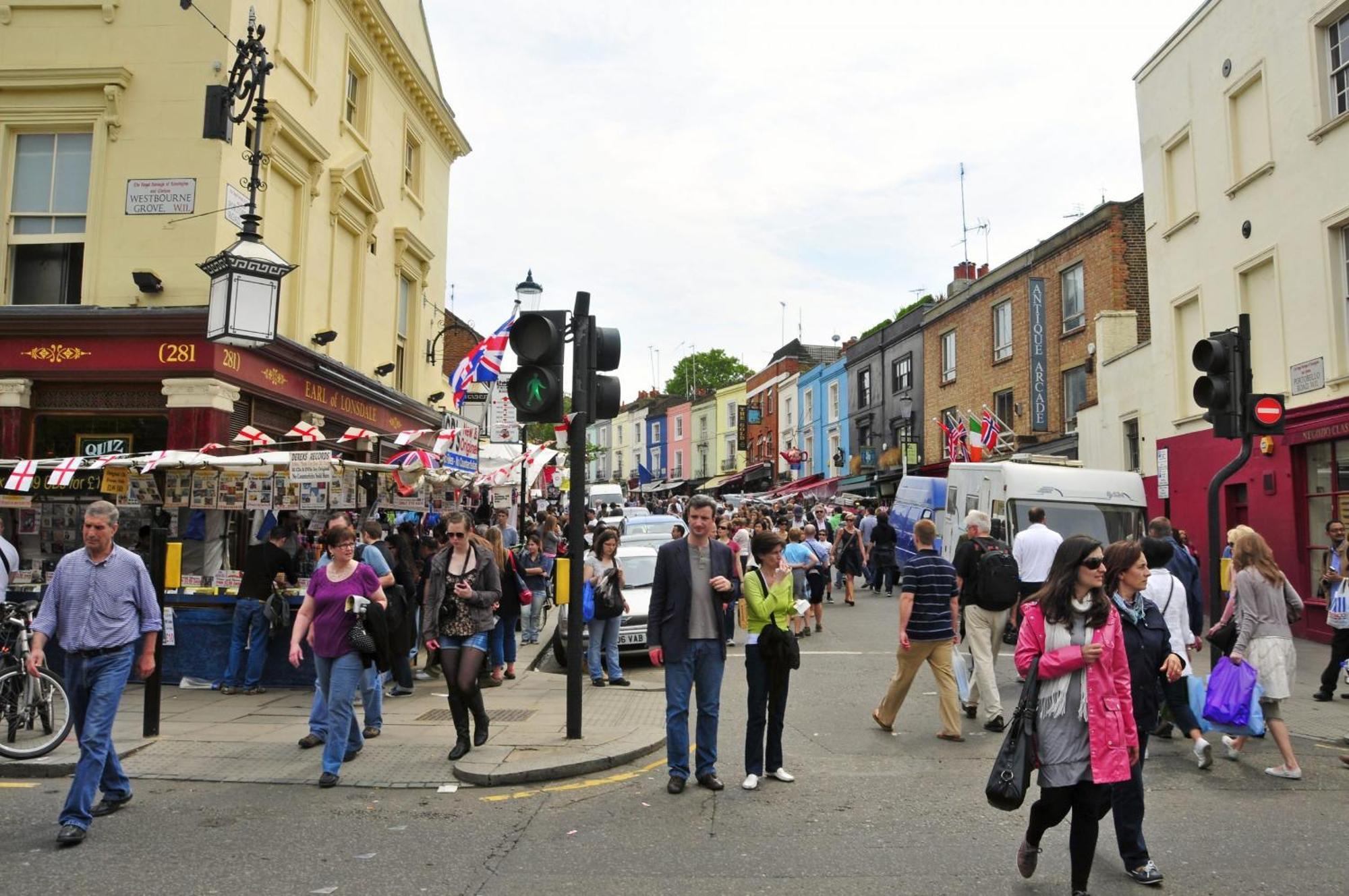 Portobello Road Artistic Studios 'Budget' Londra Dış mekan fotoğraf